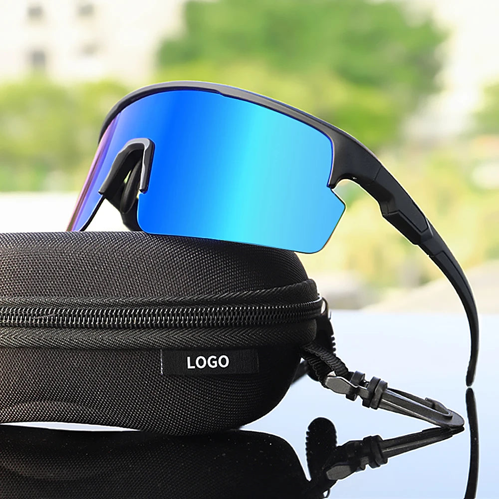 Yijia Optical Wholesale Cycling Glasses UV400 Protection TR90 Bike Sunglasses OEM Custom Logo MTB Glasses Running Biking Glasses