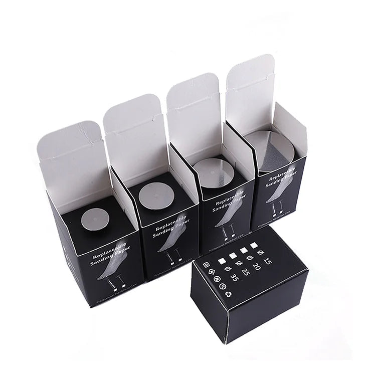 Portable Self-Adhesive Sandpaper Nail Drill Paper Pedicure Sanding Disc