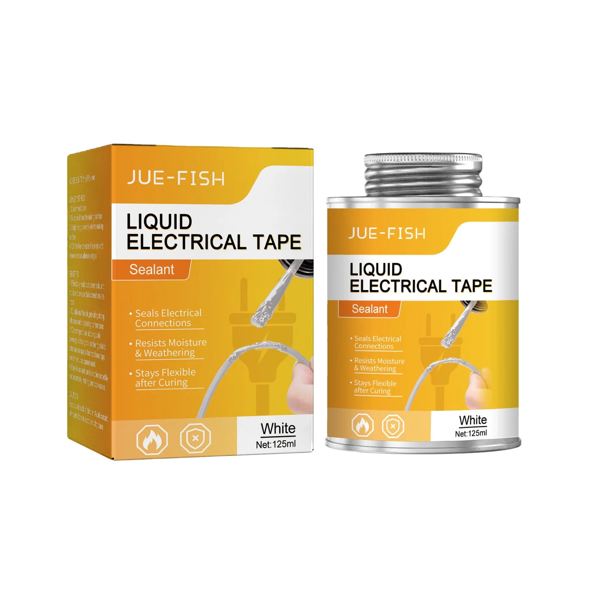 Hot Sale Jue-Fish Liquid Electrical Tape High Temperature Resistant Waterproof Liquid Insulating Rubber Coat Sealing Glue