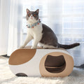 Wholesale Cat Scratch Play Recycle Reinforced Cat Cardboard Houses to Play for Pets Supplies