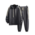 L-5XL Sports Casual Pants Fashionable Loose and Trendy Casual Hoodie Set Hooded Hoodie With Leggings Streetwear  2-piece Set