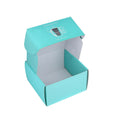Custom Logo Foldable Corrugated Recycled Materials Small Carton Clothes Gift Mailer Cardboard Packaging Gift Box Four-Color