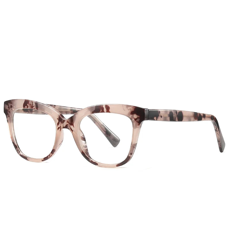 Custom Logo Ready Stock Anti-Blue Light Blocking Full Rim Optical Frames Wholesale Eyewear Women Glasses Frame Daily Wear