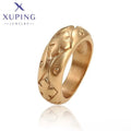15993 XUPING JEWELRY 18K Gold Color Elegant Stainless Steel Fashion Adjustable Women's Couple Jewelry Rings