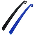 16.5 Inch Long Handle Shoe Horn for Seniors Men Women Kids Elderly Durable Stainless Steel and Plastic Material