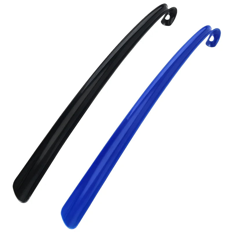 16.5 Inch Long Handle Shoe Horn for Seniors Men Women Kids Elderly Durable Stainless Steel and Plastic Material