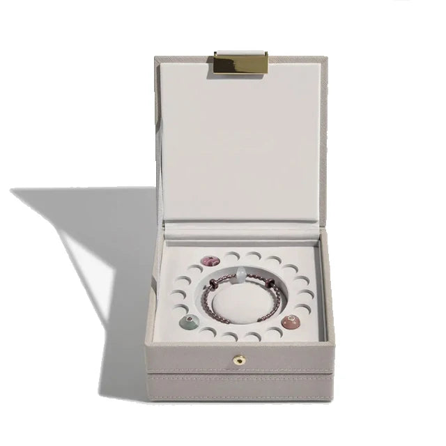 One Top Customization PU Leather Velvet Bracelet Jewelry Box Packaging Jewelry Package Jewelry Box