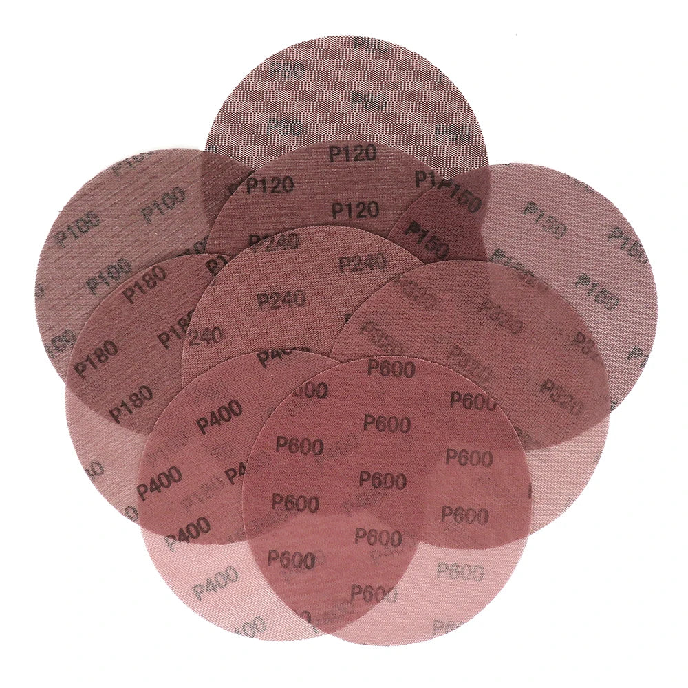 9Inch 220mm Hook and Loop Dust-free Anti-blocking Sanding Screen Net Sandpaper Mesh Disc for Wood Drywall Auto Polishing