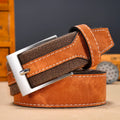Designer Fabric Belt With Single Prong Buckle Fashion Pin Buckle Faux Leather Mens Casual Dress Sport Canvas Belt
