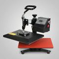 Factory Manual 750W Digital Heating Press Machine 30 X 24 for Plate T-shirt Mug 110v/220v Pneumatic Driven Used Embossing