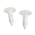 Insulation Common Nail Smooth Shank Cupped Head ISO Standard Gas Nail Gun Nails 20mm-220mm White HDPE YiFang YF-INS8080 CN;HEB