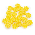 Latest Upgrade 100Pcs/ Packs Glue Ring Flower Honeycomb Cup for Eyelash Extensions