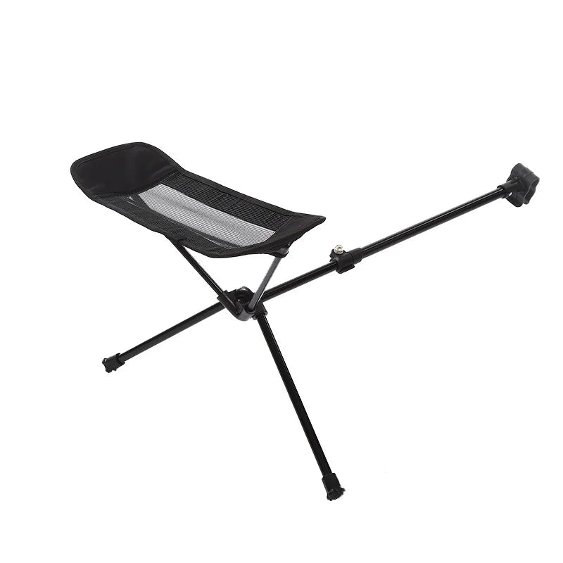 JW-100 Outdoor Moon Chair Adjustable Footrest Camping Chair Portable Accessories Folding Footrest
