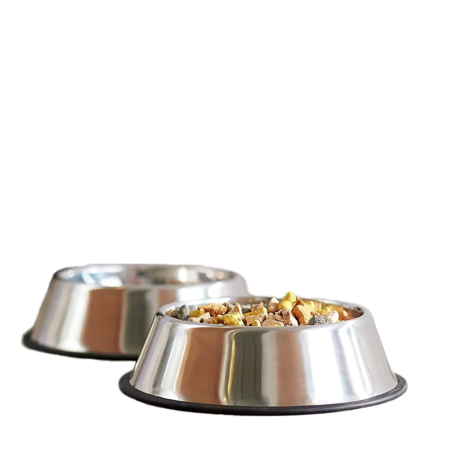 Wholesale Eco-Friendly Stainless Steel Dog Food & Water Bowl with Custom Logo for Pets