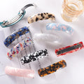 Wholesales Sweet Acrylic Banana Clips Luxury French Hairgrips Bobby Pins Barrette Styling Clips