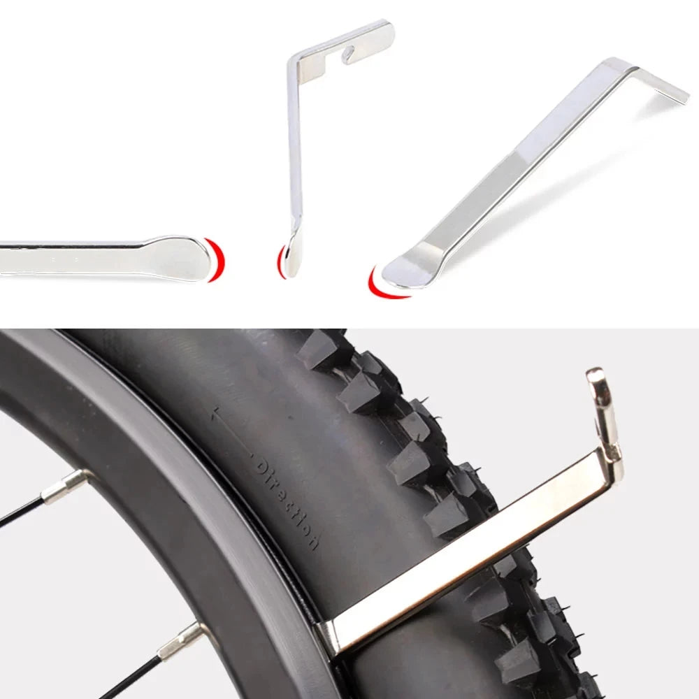 Steel MTB Bike Tire Lever Pry up Tool Motorcycle Cycling Repair Tools Accessories