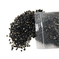 Natural Stone 5~7 mm Black Golden Obsidian Tumble Gravel Chips with Golden Flash