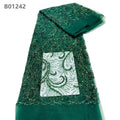 CHOCOO New Design African Lace Beads Wholesale Embroidery Sequins Colorful Lace Fabric