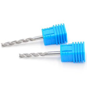 3 Flutes End Mills Spiral Bits Carbide CNC Endmill Router Bits Solid Carbide End Mill Engraving Bit Tools for Acrylic MDF PVC
