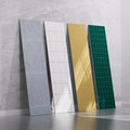 Modern 4mm SPC PVC Wall Panel Waterproof Fireproof Special Large Ceramic Tiles Factory Price OEM for Hotel Shower Rooms Bathroom