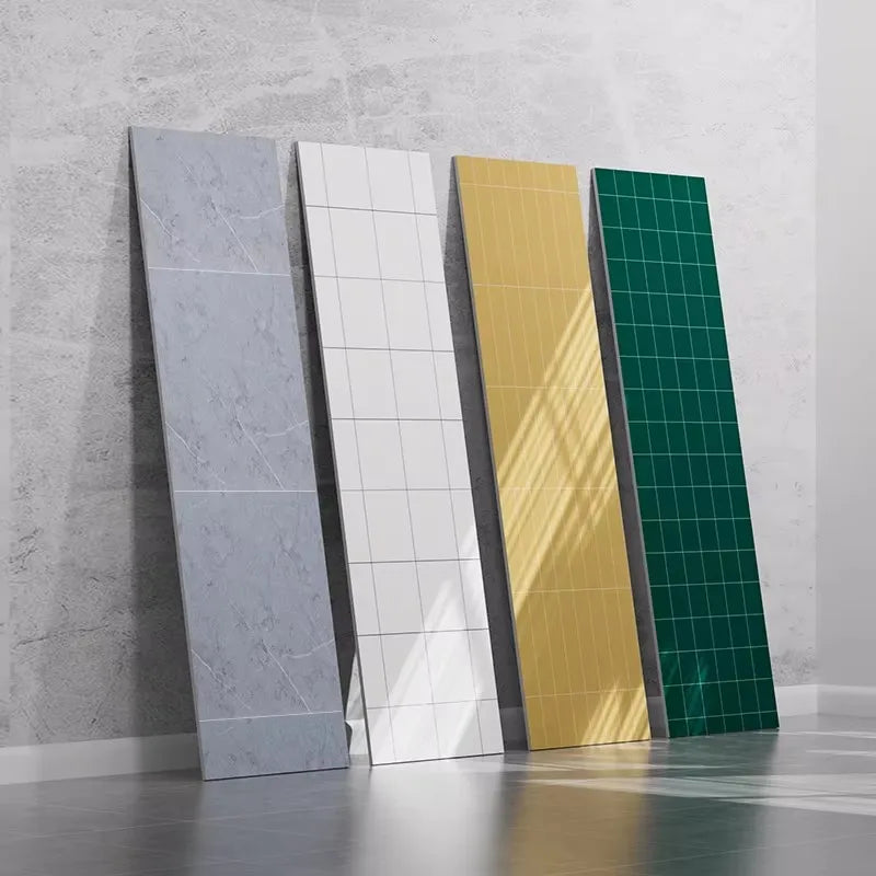 Modern 4mm SPC PVC Wall Panel Waterproof Fireproof Special Large Ceramic Tiles Factory Price OEM for Hotel Shower Rooms Bathroom