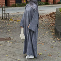 Muslim Marriage Dress Islamic Clothing Traditions Dubai Abaya Kimono Style Abaya Inner slip Dress