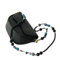 Geometric Acrylic Bead Chain Crossbody Hanging Lanyard Blue Phone Bag Shoulder Strap Other Lanyards Mobile Phone Necklace Strap