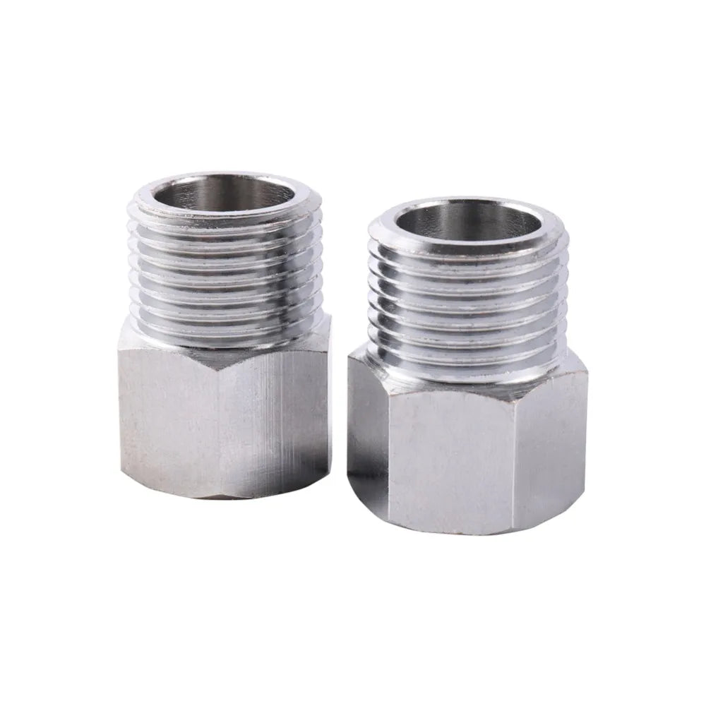 1/2' to M18 Female Thread Connector Faucet Fittings Adapter Ferrule Tube Fitting Connector