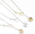 925 Sterling Silver Personalized Guitar Custom Name Initial Charm Y Pendant Necklace