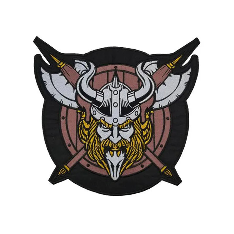 Large Embroidery Patch Custom Biker Back Patch for Clothing