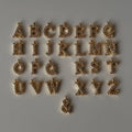 2026 Dazan New Ins Pendant Gold Plated Iced Out Super Shine Initial 26 Alphabet Letter Diy Cubic Zirconia Wholesale Pendant Set