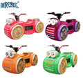 Kids Ride on Big Eye Motorcycle Battery-Powered Bumper Car for Outdoor & Indoor Use Shopping Mall Amusement