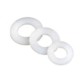 DIN 9021 Plastic Washer M14 DIN 125  Nylon Gasket Polyamide 6.6 Black and White M14*27*2.5