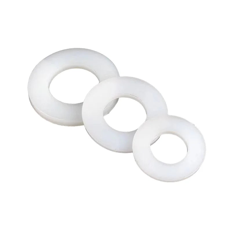 DIN 9021 Plastic Washer M14 DIN 125  Nylon Gasket Polyamide 6.6 Black and White M14*27*2.5