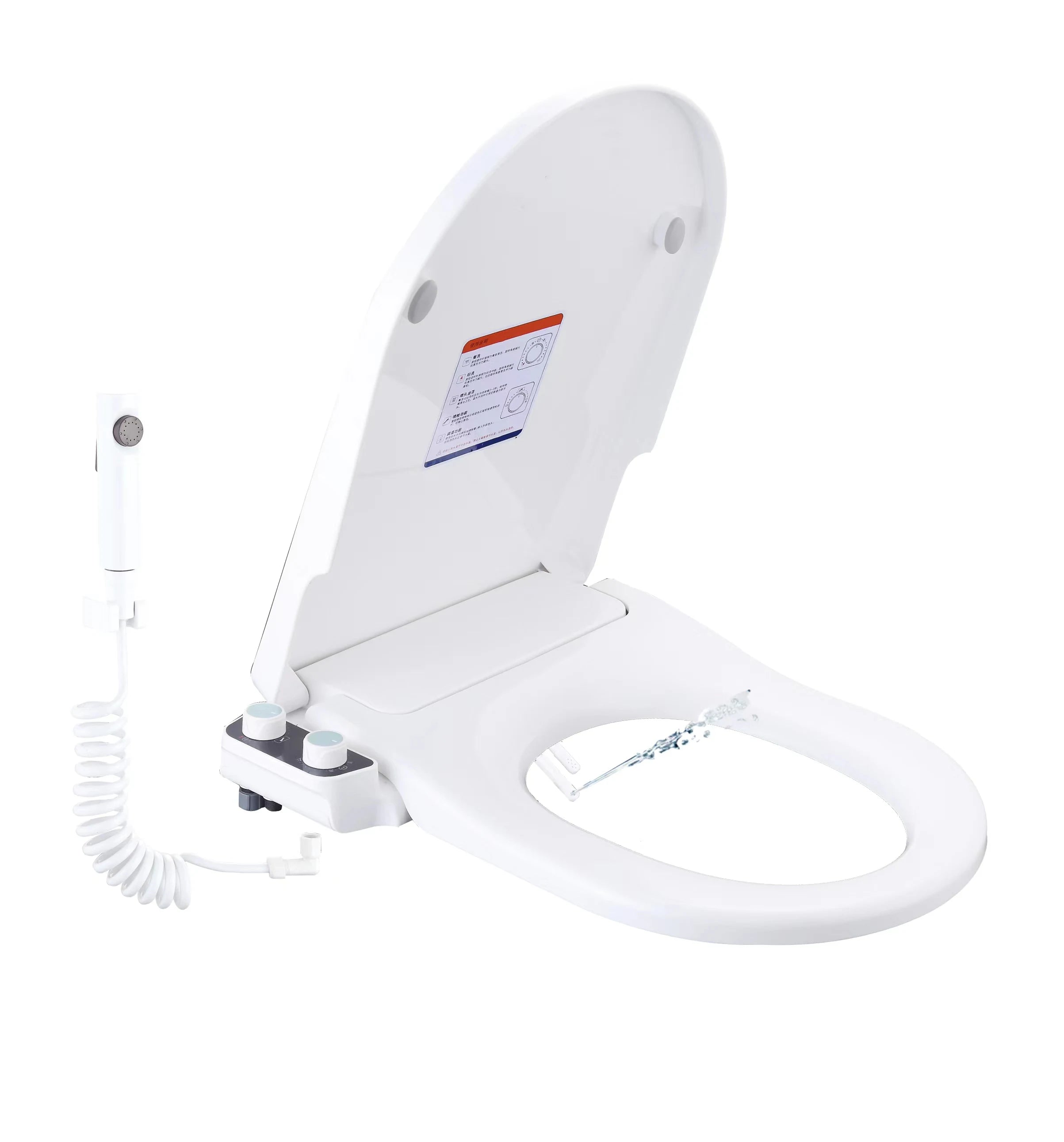 Easy Installation WC Modern Style Bidet Heated Toilet Seat