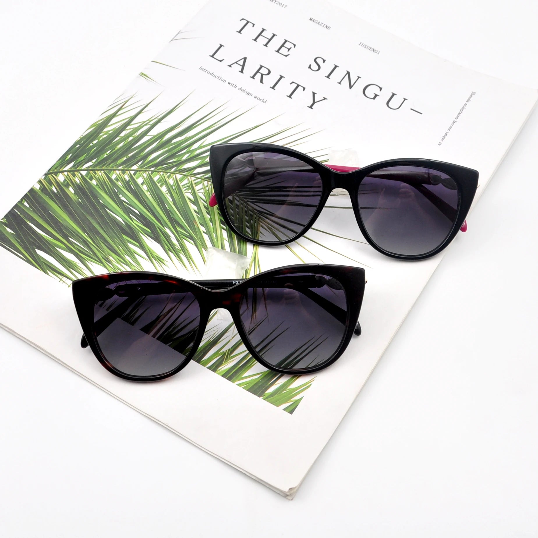 Hot Selling Classic Cat Eye Custom Acetate Sunglasses