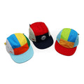 5 Panel Camp Cap Sport Cap Custom logo Embroidery Patch 100%cotton Multiple Colors Custom Hat Adult Unisex and Kids Size