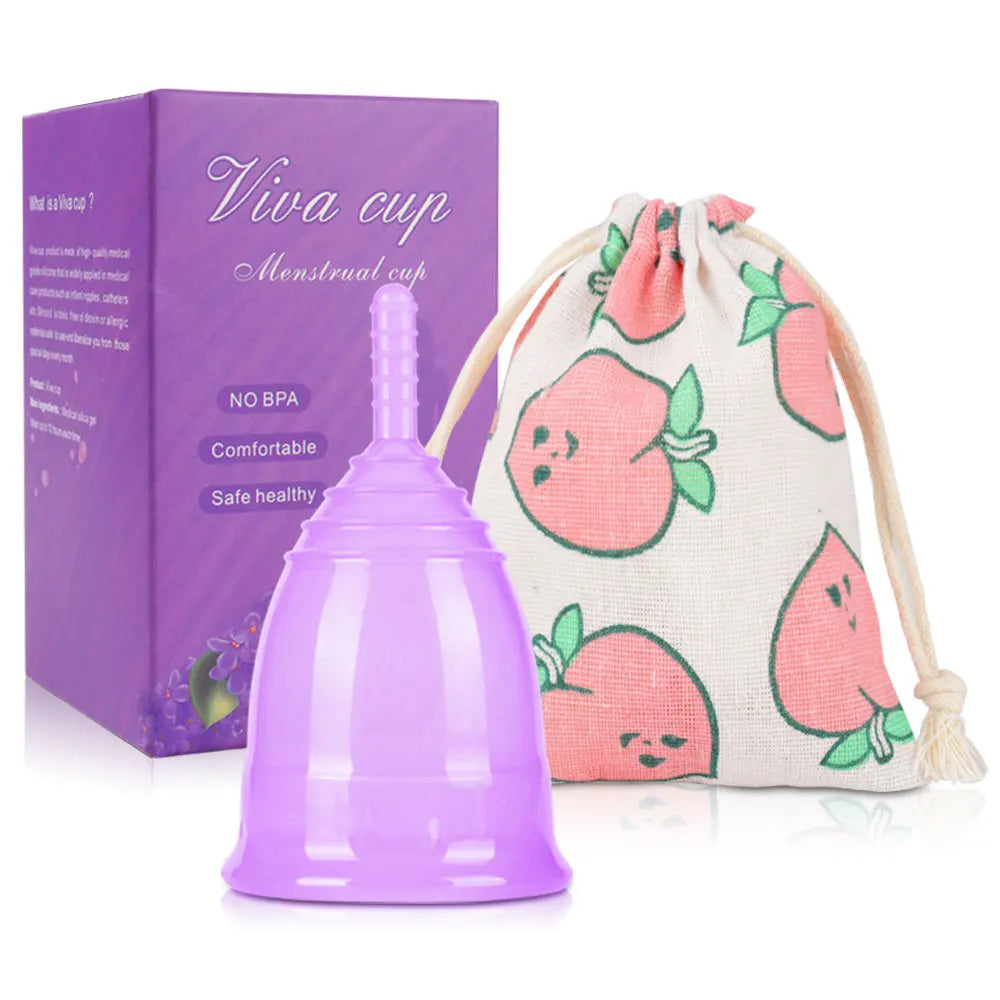 100% Medical Silicone Cleaner Wholesale Coletor Copa Menstrua Cup