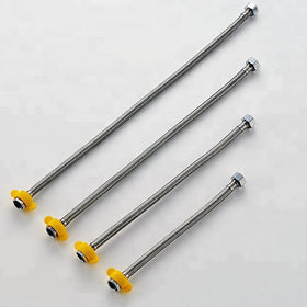 Stainless Steel Wire Flexible Braided Metal Hose Spiral for Modern Kitchen Sink Inlet Hose Replacement