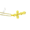 Cross Christian Jesus Pendant Men Necklace Stainless Steel Jewelry Gold/Silver Classic Pendant Mens Necklace Jewelry for Men