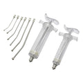 10ml 20ml 50ml Manual Bird Feeding Needle Gavage Tube Kit Cage Birds Parrot Hand Feeding Syringe