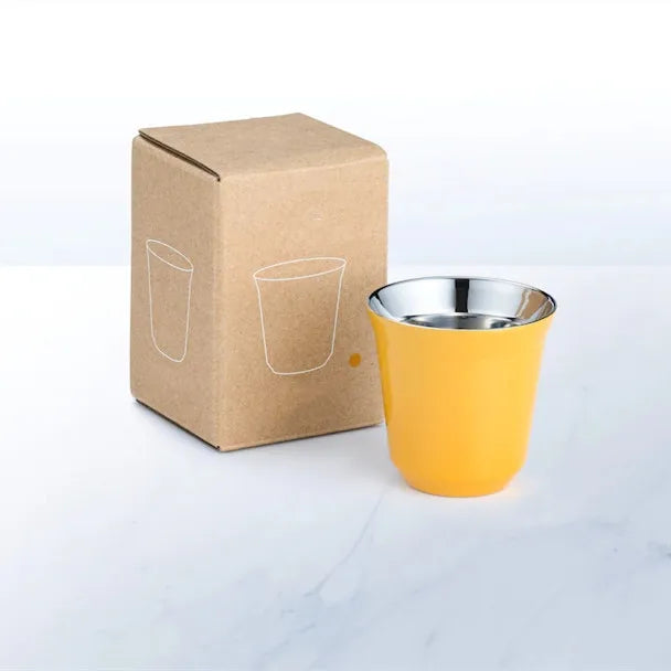 Factory Wholesale 80 ml 2.7oz 160 ml 5.5 oz Stainless Steel  Coffee Tea Cup Double Wall Insulated Espresso Cups