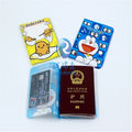 Customize Personal PVC Passport Cover with Card Holder