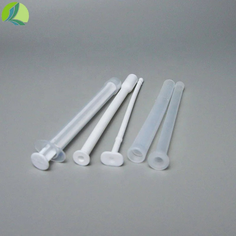 PP Disposable Plastic Gynecological Aseptic Gel Doser 5ml Capacity Straight Tube Vaginal Gel Container for Liquid Medication