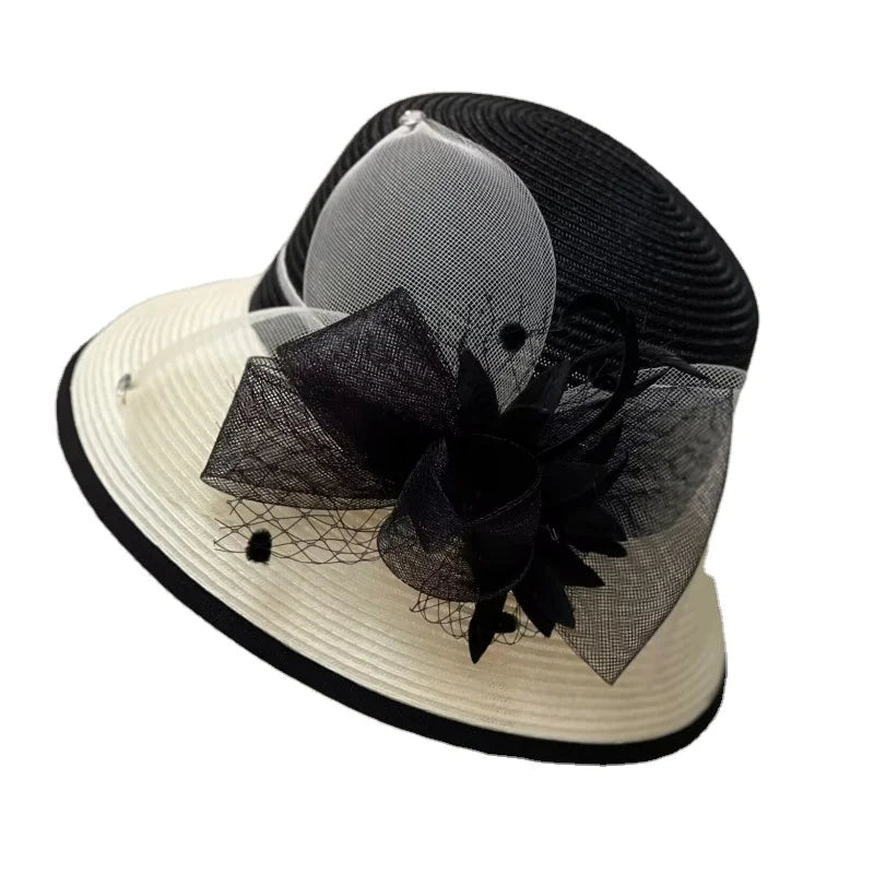 Ready to Ship Paper Straw Sun Hat Women Travel Outdoor Beach Summer Hats Women Female