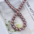 Wholesale Natural Purple 11-14mm Edison Pearls Strands Freshwater Pearl Jewelry Making Grade a