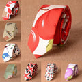 100% Linen Informal Animal Cat Apple Tie Elephant Sheep Necktie Mens Fashion Neckties Designer Handmade Ties