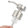 Factory-Made 28mm Metal Soap Lotion Pump Sprayer for Brown Foam Bathroom Shower Pump Bottle High Quality Reputed Manufacturer