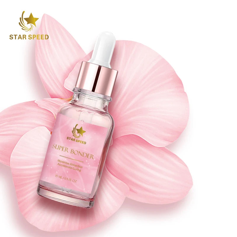 15ML Strawberry Lash Bonder for Eyelash Extensions Lash Sealant for Eyelash Extensions Super Bonder