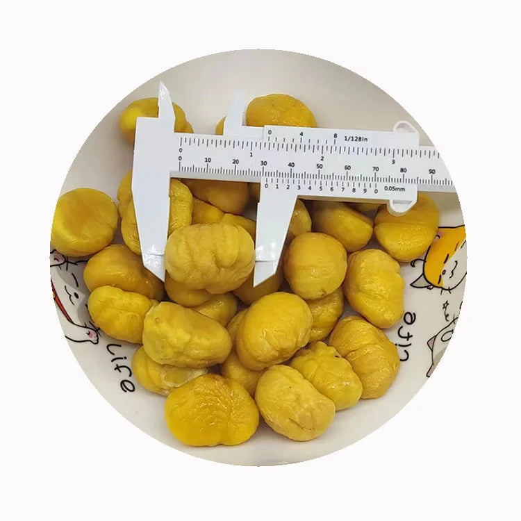 Wholesale Price Edible XMSD Peeled Chinese Chestnuts Castanea Mollissima Nut IQF Frozen Freeze Unsweetened for Sale